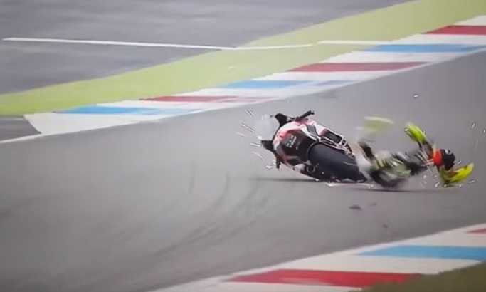 VIDEO: Horor pad italijanskog motocikliste u Asenu