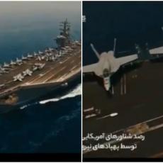 (VIDEO) IRANSKI DRON SNIMIO DETALJNO AMERIČKI NOSAČ AVIONA! Šta se to sprema na Bliskom Istoku?
