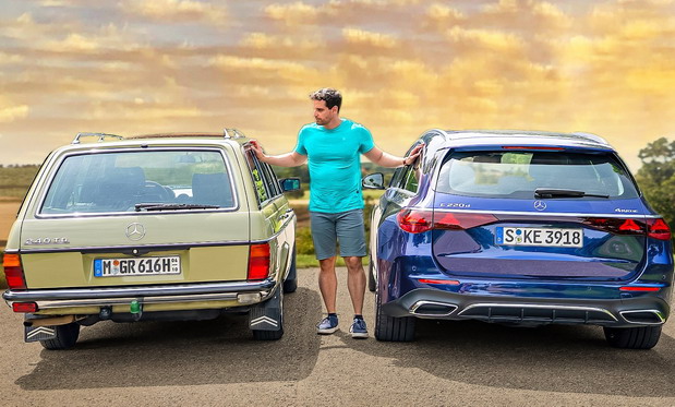 VIDEO: Kako se stari Mercedesov dizelaš danas drži u poređenju s novim modelom?