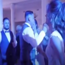 (VIDEO) NESREĆA ZABELEŽENA KAMEROM! Mladoženja uživao na svadbi, a onda se dogodio STRAŠAN INCIDENT