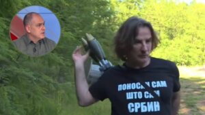 (VIDEO) „Nadležni odmah da ga uhapse“: Željko Mitrović ispaljivao mine sa lukom