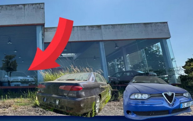 VIDEO: Napušteni salon pun starih modela Alfa Romea
