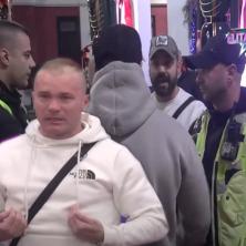 (VIDEO) PROCURIO ŠOK SNIMAK NASTAVKA TUČE LUKE I MUNJEZA: Armija obezbeđenja između njih - reakcija uplašenog Munje naježila sve