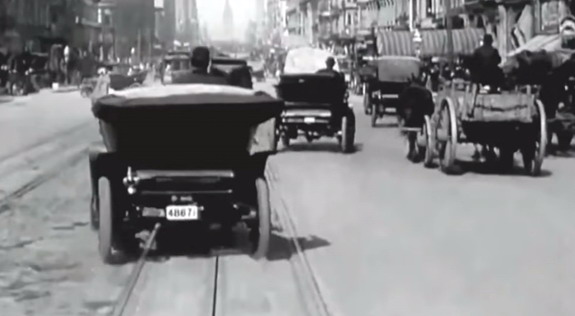 VIDEO: Pogledajte kako je izgledao saobraćaj pre 100 godina