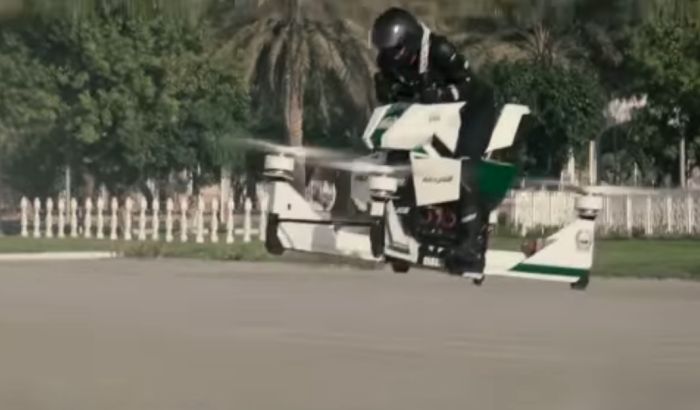 VIDEO: Policija u Dubaiju testira leteće motore