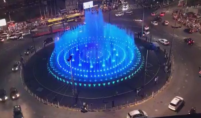 VIDEO: Proradila muzička fontana na Slaviji