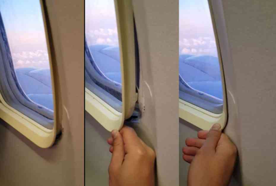 (VIDEO) SVI ĆEMO UMRETI: Putnik zapaničio kad je video ovo usred leta avionom