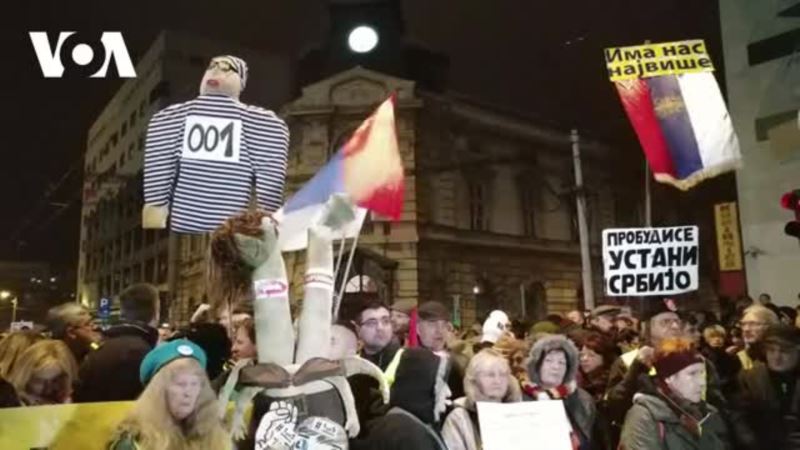 VIDEO Sedmi protest protiv vlasti