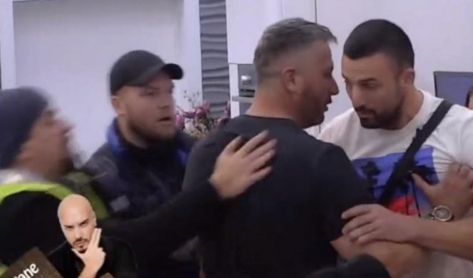 (VIDEO) TUČA U ZADRUZI! Edo stisnuo ruku Dragani, Tomović SKOČIO na njega, obezbeđenje ih JEDVA RAZDVOJILO!