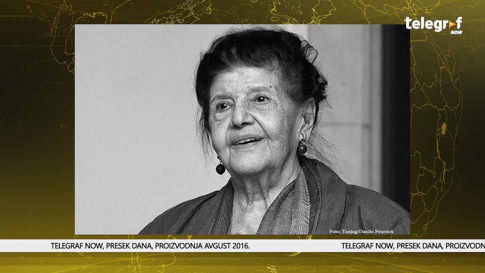 (VIDEO) Umrla bivša prva dama Jugoslavije: ODLAZAK LEGENDARNE MIRE STUPICE – Telegraf PRESEK vesti dana za 19.08.2016.