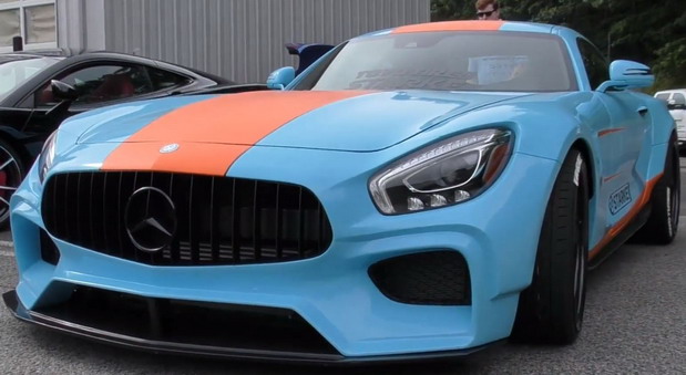 VIDEO: Widebody Mercedes-AMG GT RS by Starke USA
