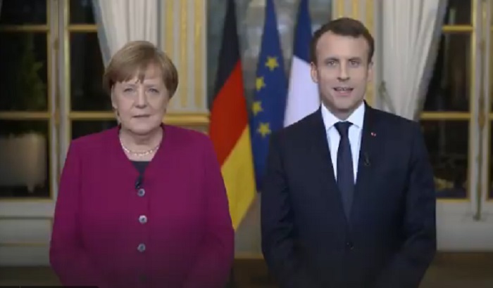 VIDEO: Zajednička poruka Makrona i Merkelove o prijateljstvu država
