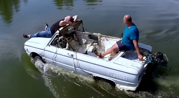 VIDEO: Zaporožec kao čamac