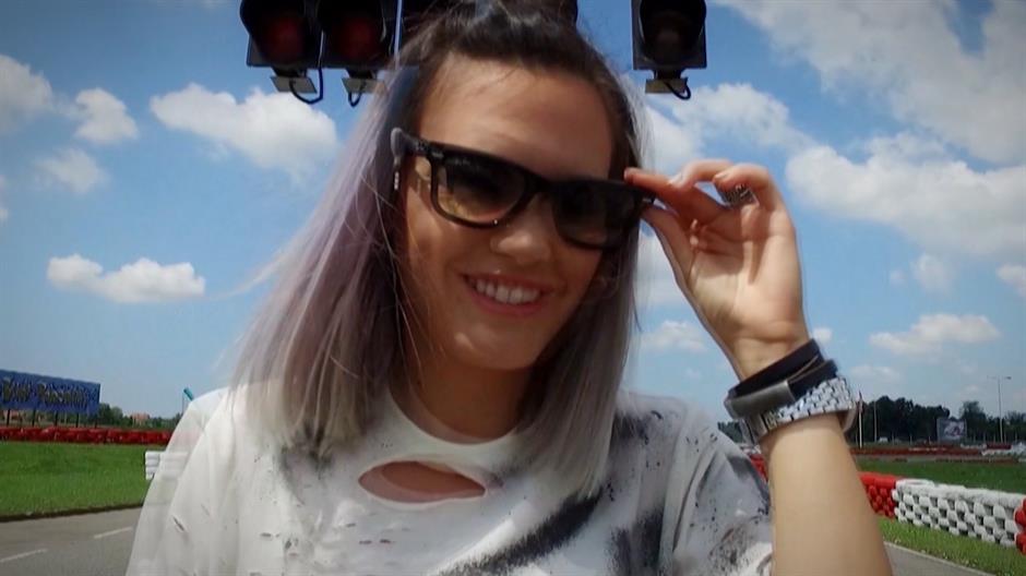 VIP Challenge: Ana Bebić, osim što zna da peva, dobro i vozi
