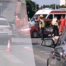 VODIO MAJKU KOD LEKARA, PA POGINUO? Detalji saobraćajke u Pančevu - žena teško povređena (VIDEO)