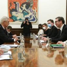 VUČIĆ DANAS NA VAŽNOM SASTANKU: Predsednik Srbije sa ministrom spoljnih poslova Slovačke (FOTO)
