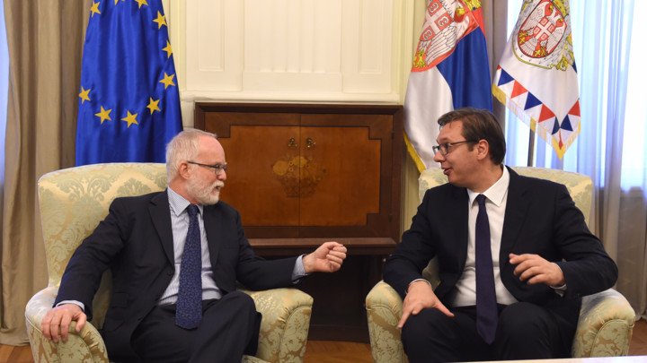 VUČIĆ I KIF razgovarali o bilateralnim odnosima dve zemlje, evropskom putu Srbije i situaciji u regionu!