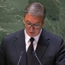 VUČIĆ IZGOVORIO OVE REČI, USLEDIO APLAUZ SVIH U UN! Jasna poruka predsednika Srbije čitavom svetu