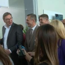 VUČIĆ NASMEJAO CEO NAUČNO-TEHNOLOŠKI PARK U ČAČKU: Drobnjak, propustili smo rakiju, a bila je dobra! (VIDEO)