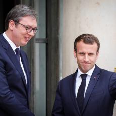 VUČIĆ OČEKUJE VEĆU PODRŠKU MAKRONA PO PITANJU KiM, ali otkriva da strepi zbog dolaska francuskog predsednika