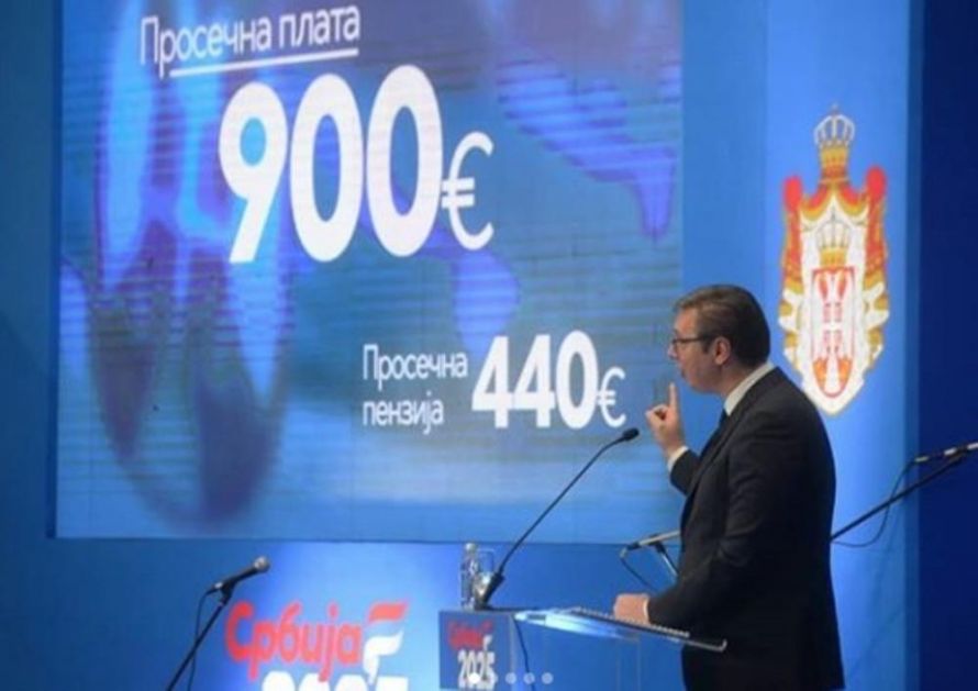 VUČIĆ PREDSTAVIO PLAN SRBIJA 2025: Prosečna plata 900, penzija 430-440 evra na kraju 2025! 700 miliona evra za mlade