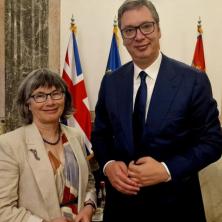 VUČIĆ PRIMIO U OPROŠTAJNU POSETU AMBASADORKU UK: Zajedno smo pratili ostvarivanje jedne velike vizije i veličanstvenog projekta (FOTO)