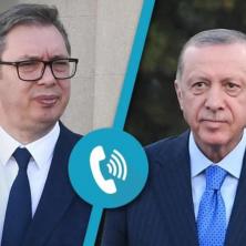 VUČIĆ RAZGOVARAO SA ERDOGANOM: Predsednik Srbije obavestio turskog kolegu o stanju na Kosovu i Metohiji