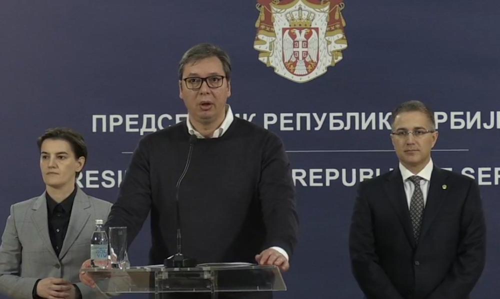 VUČIĆ UŽIVO IZ PREDSEDNIŠTVA: Kriminalci, zgazićemo vas! Uvodimo DOŽIVOTNU ROBIJU i drakonske kazne za sve nasilnike, silovatelje, ubice, ubice dece i dilere droge! MAFIJU ĆEMO UNIŠTITI (KURIR TV)