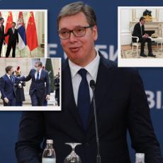VUČIĆEVA DIPLOMATSKA OFANZIVA: Svetski lideri se otimaju oko srpskog predsednika, za dva dana razgovarao sa tri moćnika
