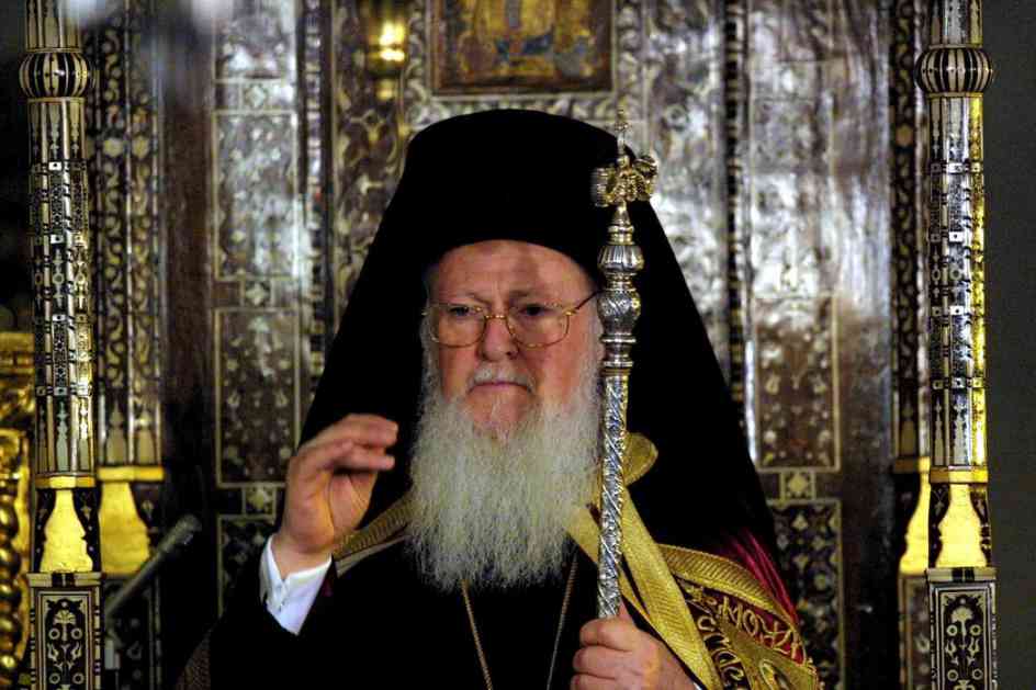 Vartolomej: Granice Srpske pravoslavne se neće menjati