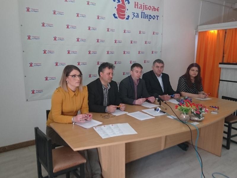 Vasić dobija konkurenciju na predstojećim lokalnim izborima u Pirotu