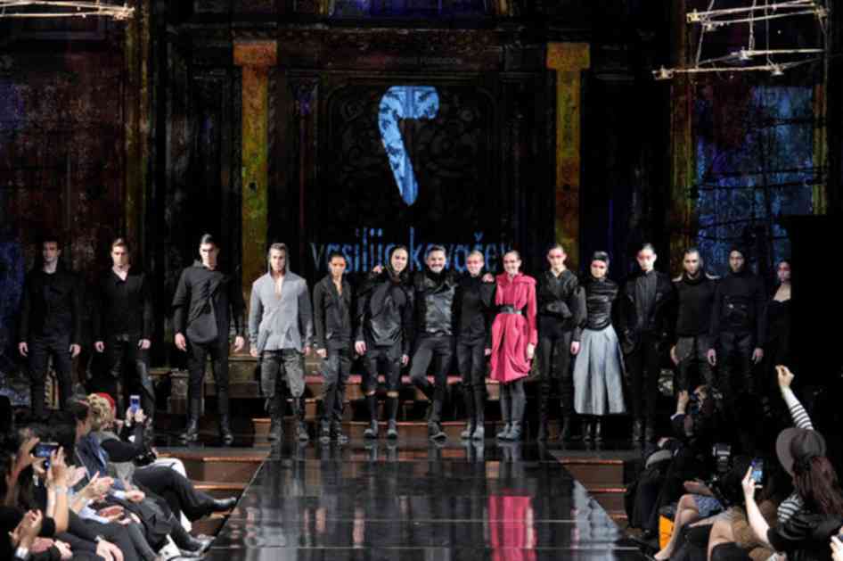 Vasilije Kovačev oduševio svetske zvezde na Nedelji mode u Njujorku