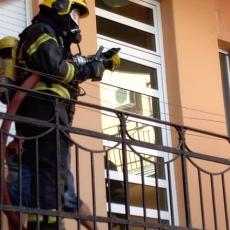 Vatrogasci PROVALILI U STAN žene koja preti da će se ZAPALITI: Situacija u Novom Sadu bila NA IVICI tragedije (FOTO/VIDEO)