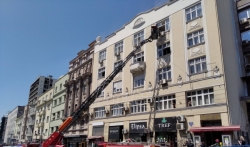 Vatrogasci u centru Beograda spasavali stanare zapaljene zgrade