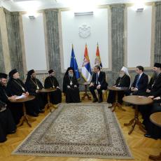 Važan sastanak: Vučić sa patrijarhom Irinejom i poglavarom pravoslavne antiohijske crkve Jovanom X