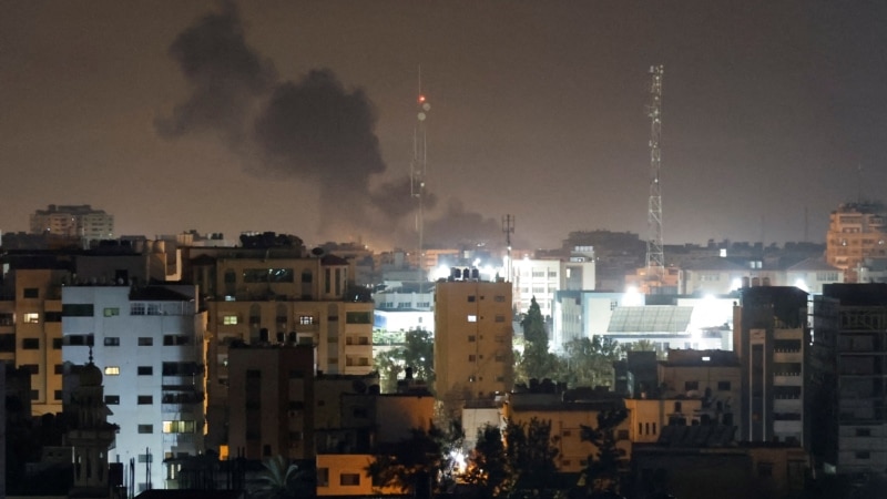 Vazdušni udari Izraela na Gazu nakon presretanja rakete