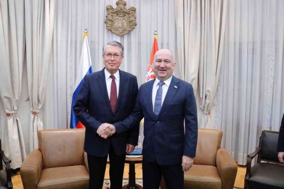 Važno razvijati ekonomsku saradnju Srbije i Rusije