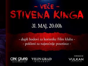 Veče Stivena Kinga uz film “Babaroga” 31. maja u bioskopima “Cine Grand Delta Planet” I “Vilin Grad”