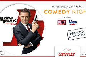 Veče komedije uz Rouana Etkinsona! Comedy night uz poklone za sve posetioce 20. septembra u bioskopima Cineplexx