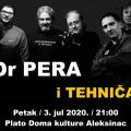 Večeras na ALEF-u: Rok koncert Dr Pera i Tehničari