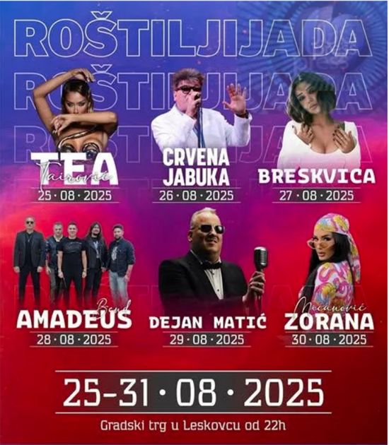 Večeras počinje tradicionalna “Roštiljijada” u Leskovcu