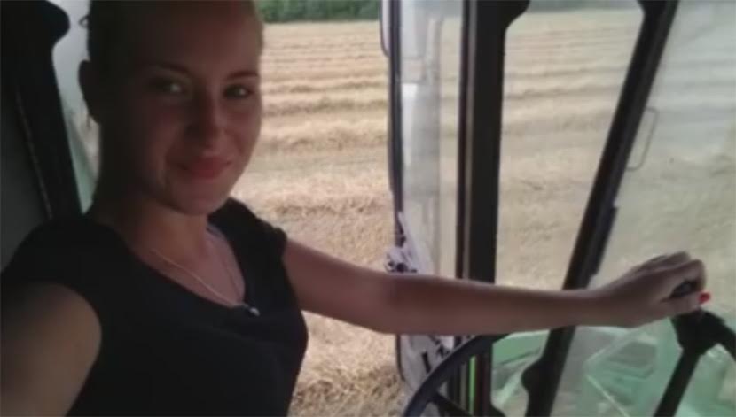 Vedrana (20) ruši sve predrasude o ženama: Traktor vozi bolje od svakog muškarca, a na njivi “šije” i najiskusnije! (FOTO) (VIDEO)