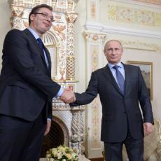 Velika mi je čast što smo u teškim trenucima bili na istoj strani Vučić čestitao Putinu veliki državni praznik 