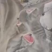 Velika oluja u Španiji! Putevi se pretvorili u reke, vozila zatrpana gradom - snimci apokalipse zastrašujući (VIDEO)