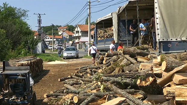 Velika potražnja za ogrevnim drvetom