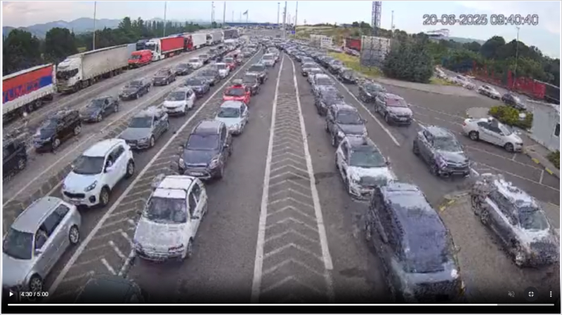 Velike gužve na graničnom prelazu Preševo: Putnici čekaju i do 80 minuta
