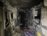 Veliki požar u kovid bolnici - na desetine mrtvih FOTO