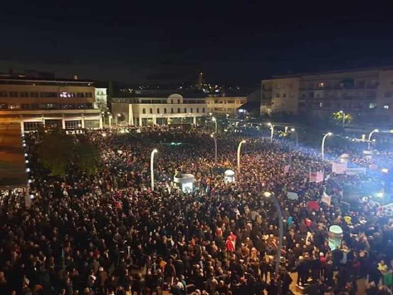 Veliki protest u 18 časova u Podgorici