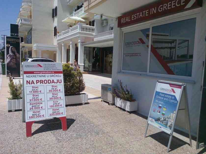 Veliko interesovanje Nišlija za nekretnike u Grčkoj