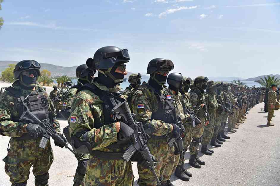 Vežbe Vojske Srbije bojnim sredstvima na poligonu Mogila
